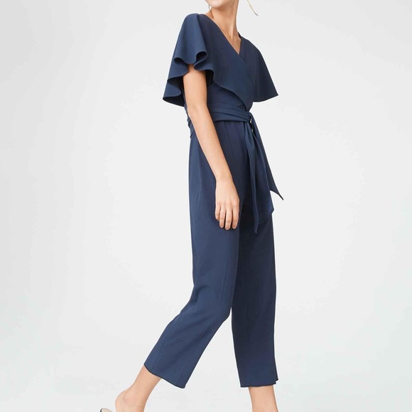 NWT Club Monaco Navy Blue Jumpsuit - Picture 3 of 4
